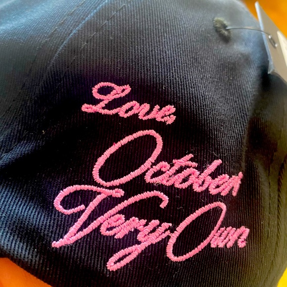 DRAKE’S OVO With LOVE HAT MENS BLACK SPORTS CAP - Picture 3 of 5